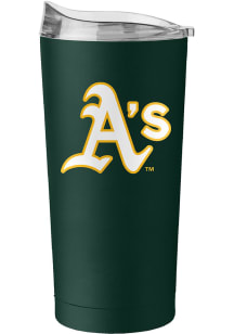 Logo Brands Oakland Athletics 20 oz Flipside Powder Coat Stainless Steel Tumbler - Green