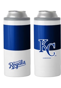 Logo Brands Kansas City Royals 12 oz Colorblock Slim Stainless Steel Coolie