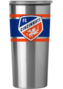 Logo Brands FC Cincinnati 20 oz Stainless Steel Tumbler - Purple
