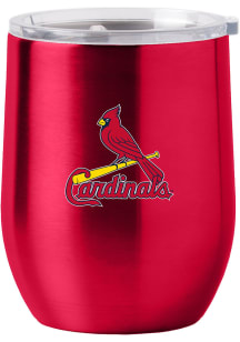 St Louis Cardinals 16oz Stainless Steel Stemless - Red