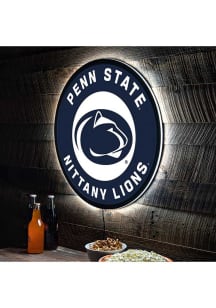 Penn State Nittany Lions 23 in Round Light Up Sign - Blue