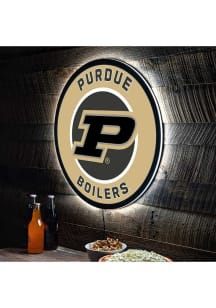 Purdue Boilermakers 23 in Round Light Up Sign - Gold