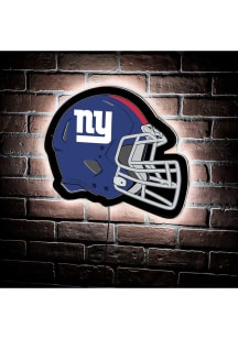 New York Giants 19.5x15 Helmet Light Up Sign - Blue