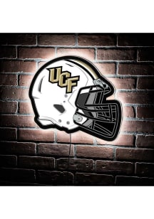 UCF Knights 19.5x15 Helmet Light Up Sign - Black