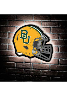 Baylor Bears 19.5x15 Helmet Light Up Sign - Green