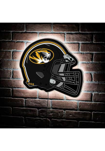 Missouri Tigers 19.5x15 Helmet Light Up Sign - Gold