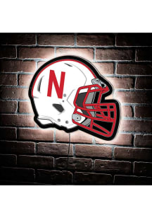 Nebraska Cornhuskers 19.5x15 Helmet Light Up Sign - Red