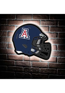 Arizona Wildcats 19.5x15 Helmet Light Up Sign - Red