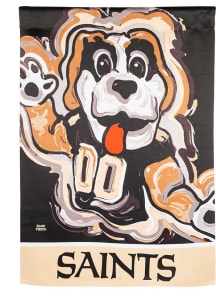 New Orleans Saints Justin Patten Suede Silk Screen Flag