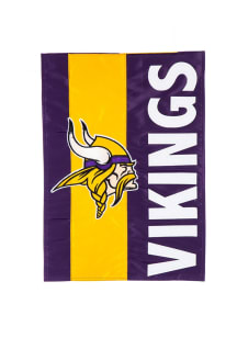 Minnesota Vikings Embellished Applique Flag