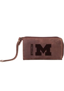 Michigan Wolverines Wristlet Design Womens Wallets