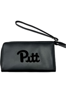 Pitt Panthers Wristlet Script Womens Wallets