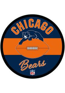 Chicago Bears Vintage Edge Light Wall Sign - Orange