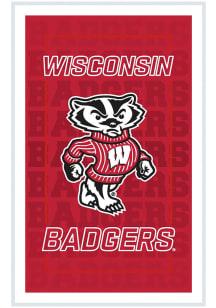 Wisconsin Badgers LED Lighted Wall Sign - Cardinal