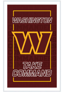Washington Commanders LED Lighted Wall Sign - Red
