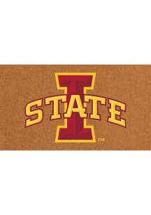 Iowa State Cyclones Full Color Coir Door Mat