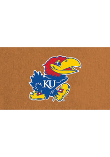 Kansas Jayhawks Full Color Coir Door Mat