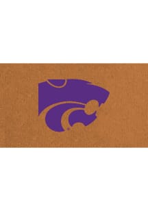 K-State Wildcats Full Color Coir Door Mat