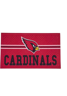 Arizona Cardinals Cross Hatch Embossed Door Mat