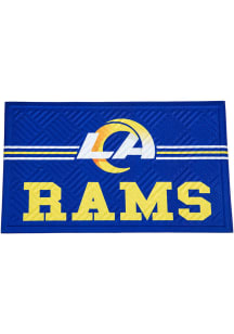 Los Angeles Rams Cross Hatch Embossed Door Mat