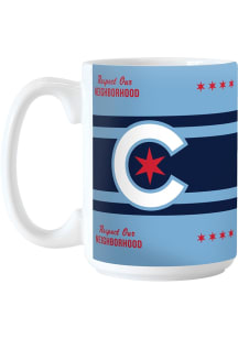 Chicago Cubs 15oz City Connect Ceramic Mug - Blue