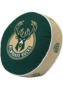 Milwaukee Bucks Puff Throw Pillow - Green