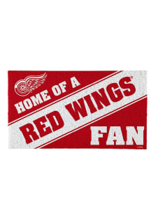 Detroit Red Wings Home of a Fan Door Mat