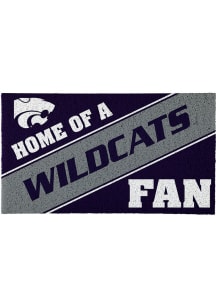 K-State Wildcats Home of a Fan Door Mat