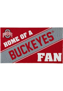 Ohio State Buckeyes Home of a Fan Door Mat