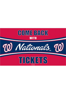 Washington Nationals Come Back With Tickets Door Mat