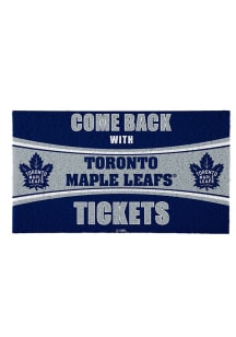 Toronto Maple Leafs Come Back With Tickets Door Mat