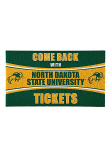 North Dakota State Bison Come Back With Tickets Door Mat