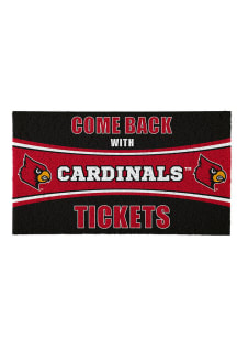 Louisville Cardinals Come Back With Tickets Door Mat