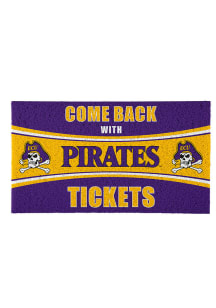 East Carolina Pirates Come Back With Tickets Door Mat