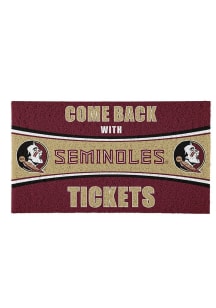 Florida State Seminoles Come Back With Tickets Door Mat