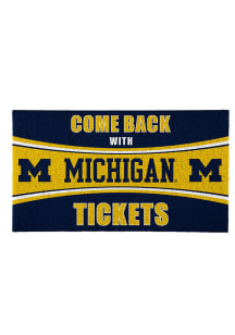 Michigan Wolverines Come Back With Tickets Door Mat
