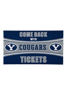 BYU Cougars Come Back With Tickets Door Mat