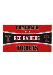Texas Tech Red Raiders Come Back With Tickets Door Mat