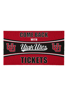 Utah Utes Come Back With Tickets Door Mat