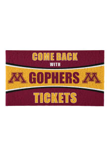 Minnesota Golden Gophers Come Back With Tickets Door Mat