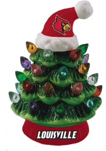 Louisville Cardinals Light Up Tree Ornament Ornament - Red