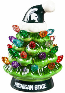 Michigan State Spartans Light Up Tree Ornament Ornament - Green