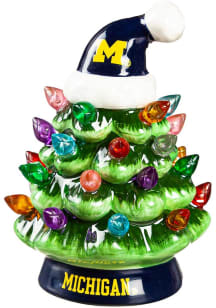 Michigan Wolverines Light Up Tree Ornament Ornament - Yellow