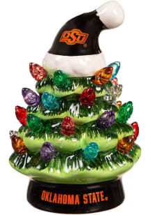 Oklahoma State Cowboys Light Up Tree Ornament Ornament - Orange