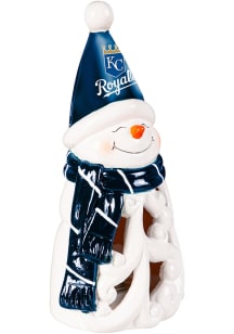 Kansas City Royals Snowman LED 8 Inch Statuary Decor