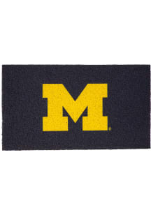 Michigan Wolverines Logo Door Mat