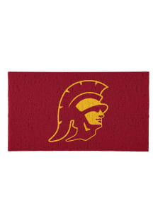 USC Trojans Logo Door Mat