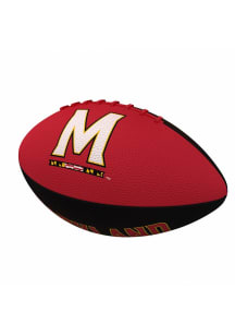 Logo Brands Maryland Terrapins Jr Size Rubber Pinwheel Football