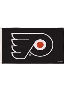 Philadelphia Flyers 3x5 Team Logo Silk Screen Grommet Flag - Orange