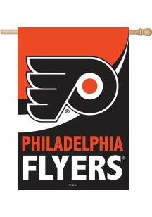 Philadelphia Flyers Burlap Banner - Orange